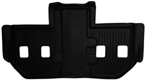 GMC Yukon Floor Liner - Rear (3rd Row) - Husky Liners - WeatherBeater - Black - `07-`13